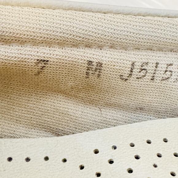 SAS Shoes Womens 7 Beige Leather Loafers Tripad Comfort Easier Wedge Slip On - Picture 9 of 10